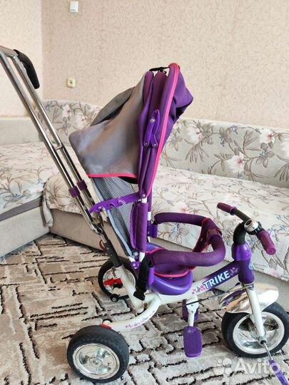 Коляска с ручкой