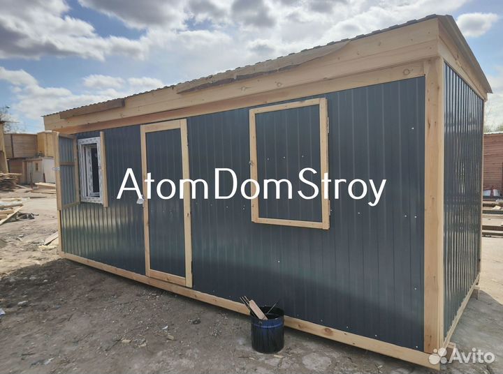 Вагончики, Дачные домики, Хозблоки