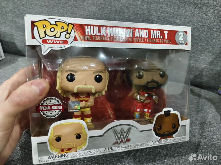 Hulk Hogan and Mr.T WWE Funko Pop Special edition