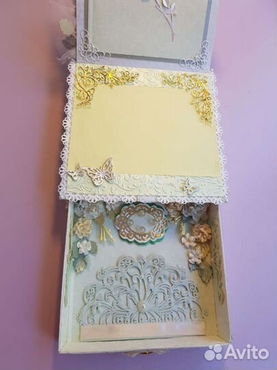 Подарочная коробочка, шкатулка для денег