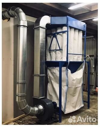 Аспирация Система для удаления стружки и пыли фр-6