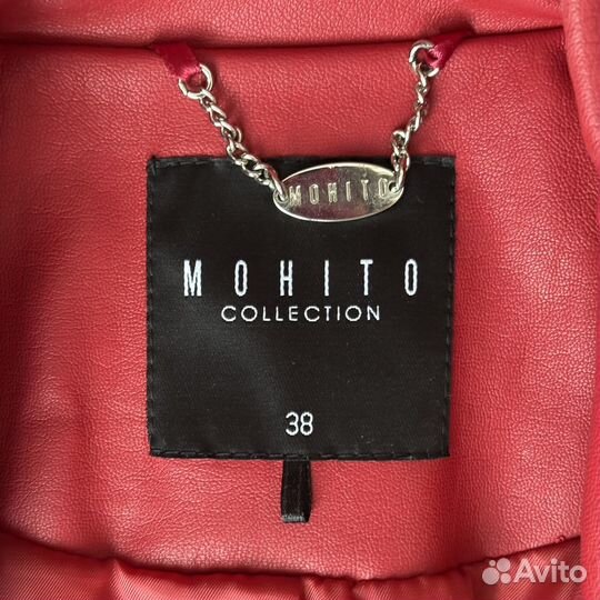 Куртка кожаная женская 38