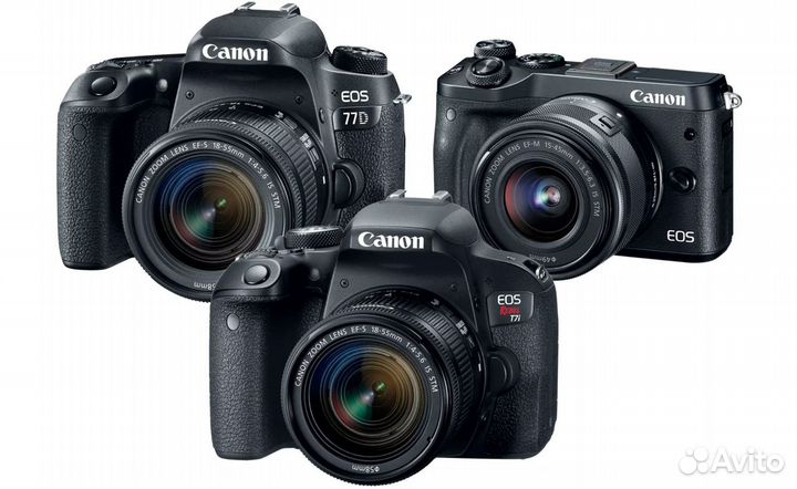 Фотоаппараты Canon, большой ассортимент