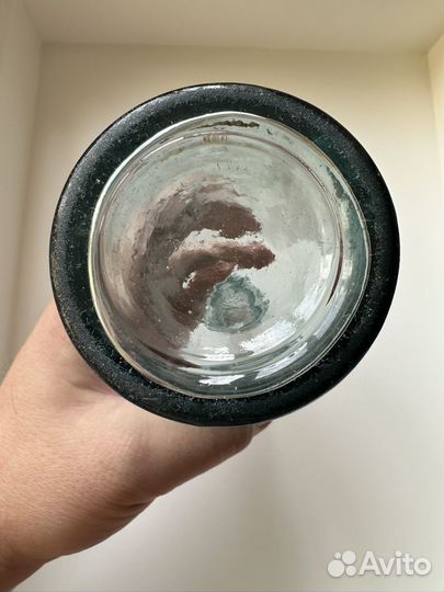 Старинная бутылка Ю.В бендтъ В рыбинске до 1917