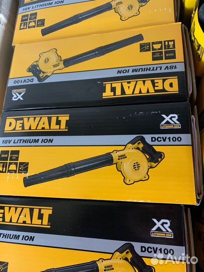 Воздуходув Dewalt DCV100 XR (18 В)