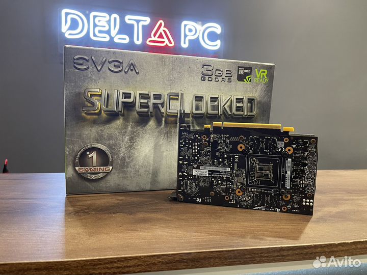 Видеокарта GTX 1060 3GB evga