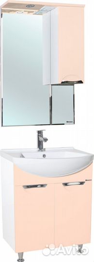 Зеркало Bellezza Альфа 65 R бежевое