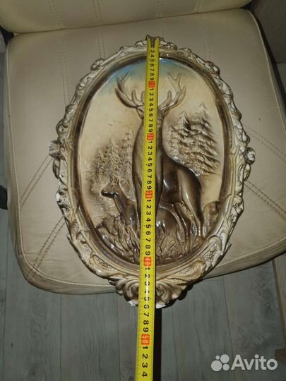 Настенное панно из гипса