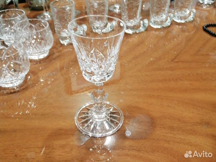 Хрусталь СССР посуда и ложки для соуса