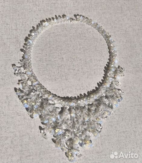 Колье из бисера