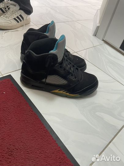 Nike air jordan 5 aqua
