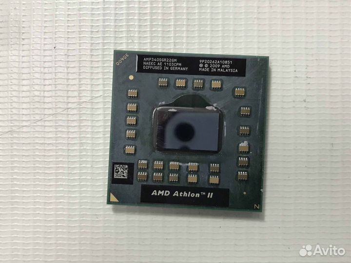 Процессор AMD Athlon II Dual-Core Mobile P340