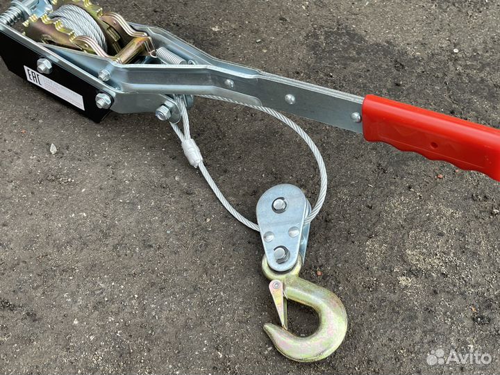 Лебедка рычажная гаражная 3т длина 2.4м
