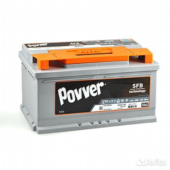 Аккумулятор 6-ст 100 Povver на Джип