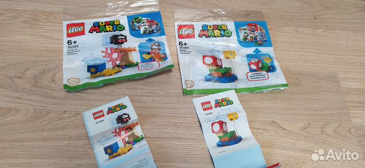 Набор lego Super Mario Луиджи и три дополнения