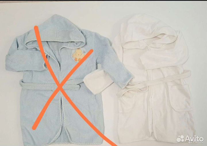 Купальник для девочки, халат