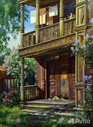 Картина Бжезовский В. Ваш дом будет расселен