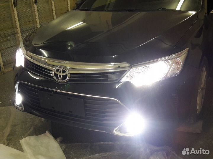 Камри 50 на 55рестайл за 4часа установка