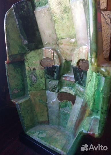 Мексиканские маски из полудрагоценного камня