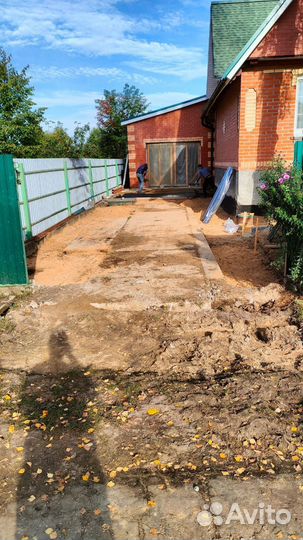 Укладка брусчатки / тротуарной плитки под ключ