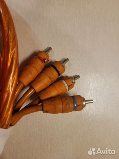 Кабель межблочный RCA, 4 канала