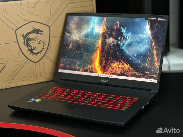 Игровой ноутбук новый i5-11260h rtx 3050 4gb