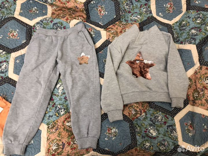 Вещи пакетом на девочку 98-110