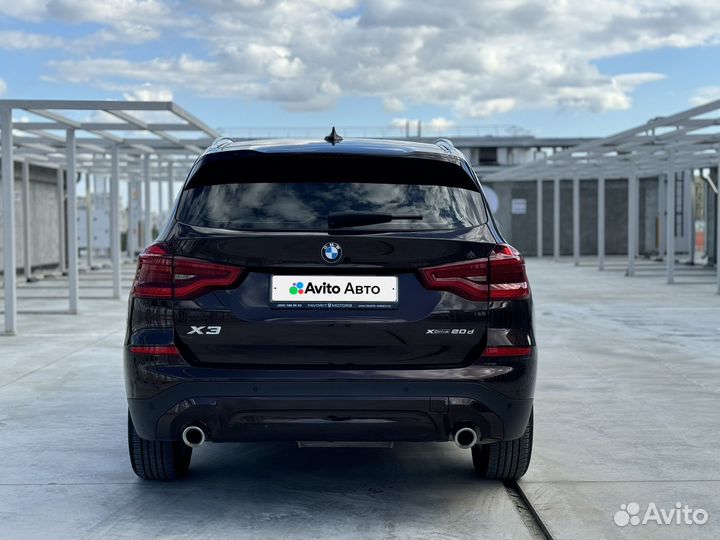 BMW X3 2.0 AT, 2018, 104 100 км