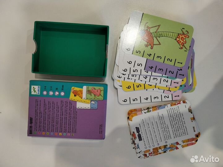 Настольная игра Djeco Bata-waf 3-6 лет