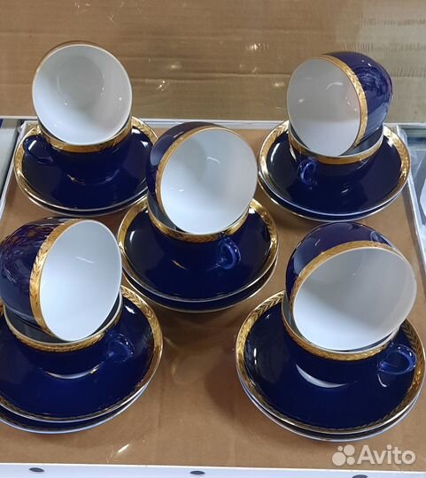 Чайная пара лфз cobalt