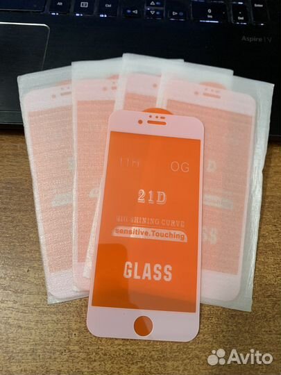 Защитное бронь стекло 5шт iPhone 11 12 13 XR