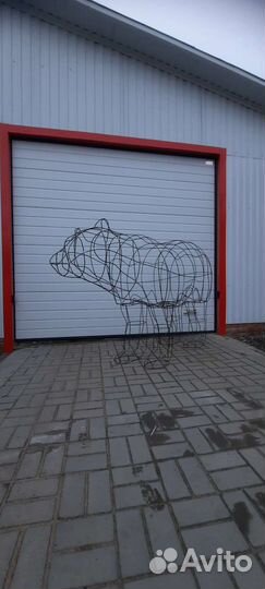 Животные из проволоки. Топиарий