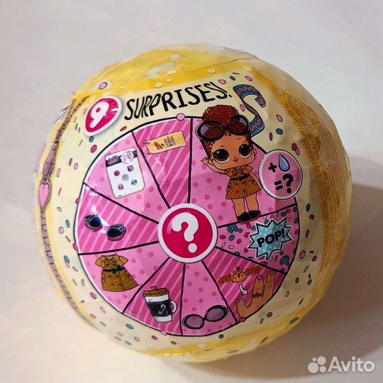 Кукла лол в шаре LOL Surprise Confetti Pop 3 серия