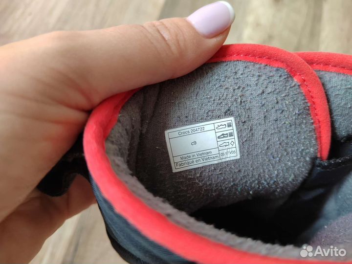 Crocs сапоги детские