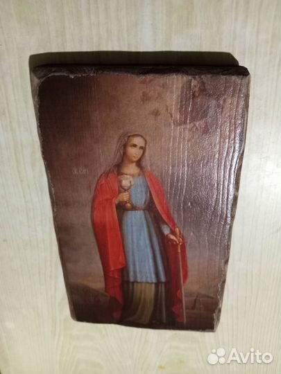 Иконы Св Андрей Первозванный и св вмчц Варвары