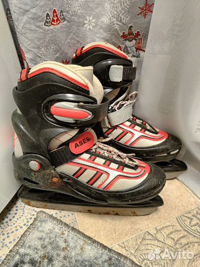 Коньки детские раздвижные