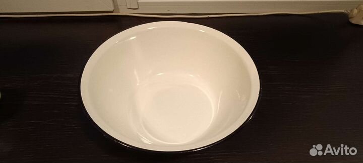 Новый комплект посуды эмалированной