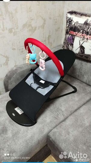 Детские качели шезлонг