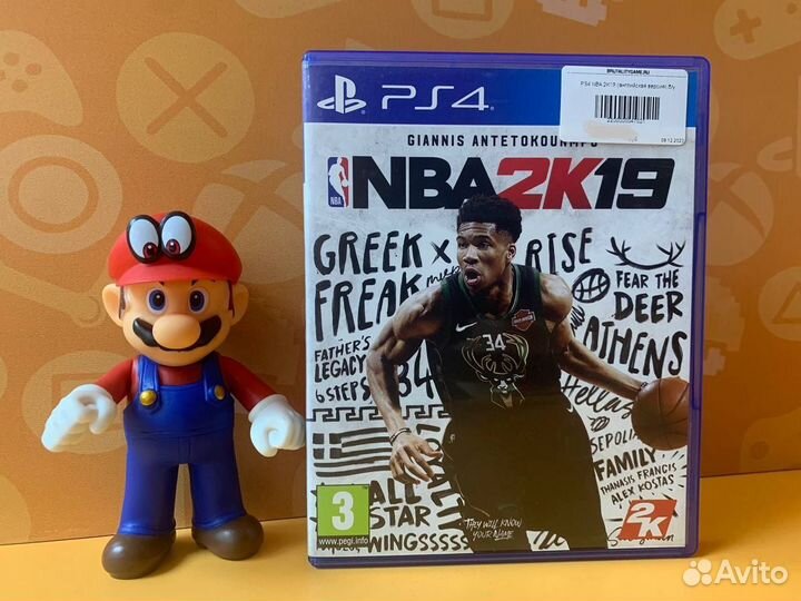 PS4 NBA 2K19 (английская версия) б/у