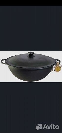 Казан чугунный 12 литров Майстерня. Кастрюля