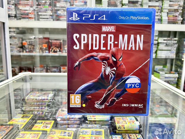 Marvel Человек паук Ps4 PS5 Новый