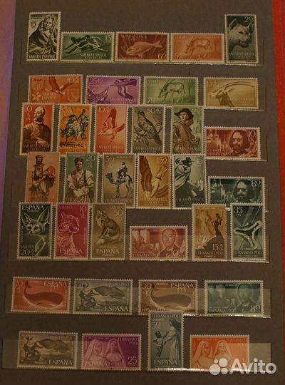 Испанские Сахара, Гвинея, Ифни и др. (**/*)