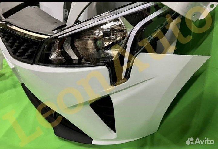 Ноускат бампер передний Kia Rio 2011-2024(16)