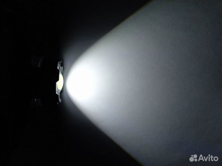 Налобный фонарь COB с красным светом