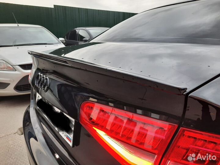Спойлер на Audi А4 Б8 рест