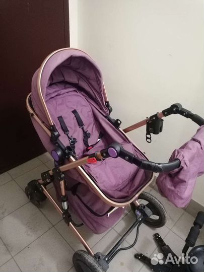 Коляска 2 в 1 luxmom