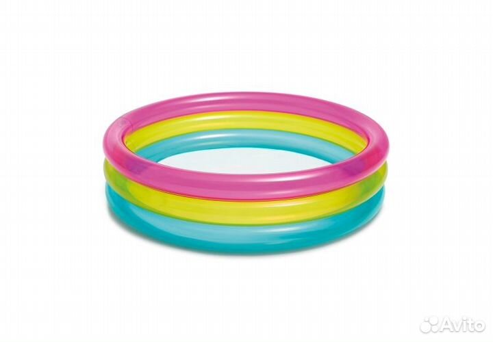 Бассейн надувной детский 