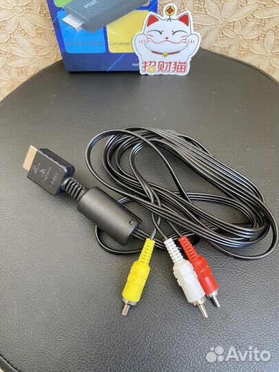 Кабели для Sony PlayStation PS1 PS2 PS3