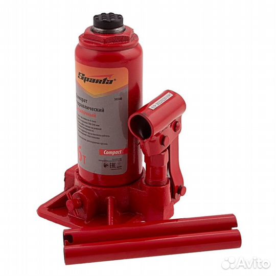 Домкрат гидравлический бутылочный Sparta Compact 5