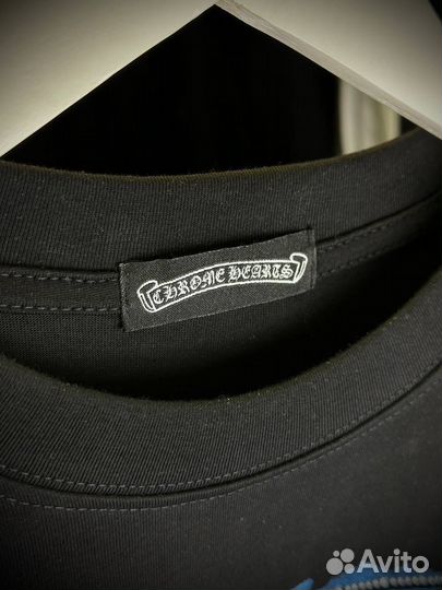 Футболка Chrome Hearts со стразами